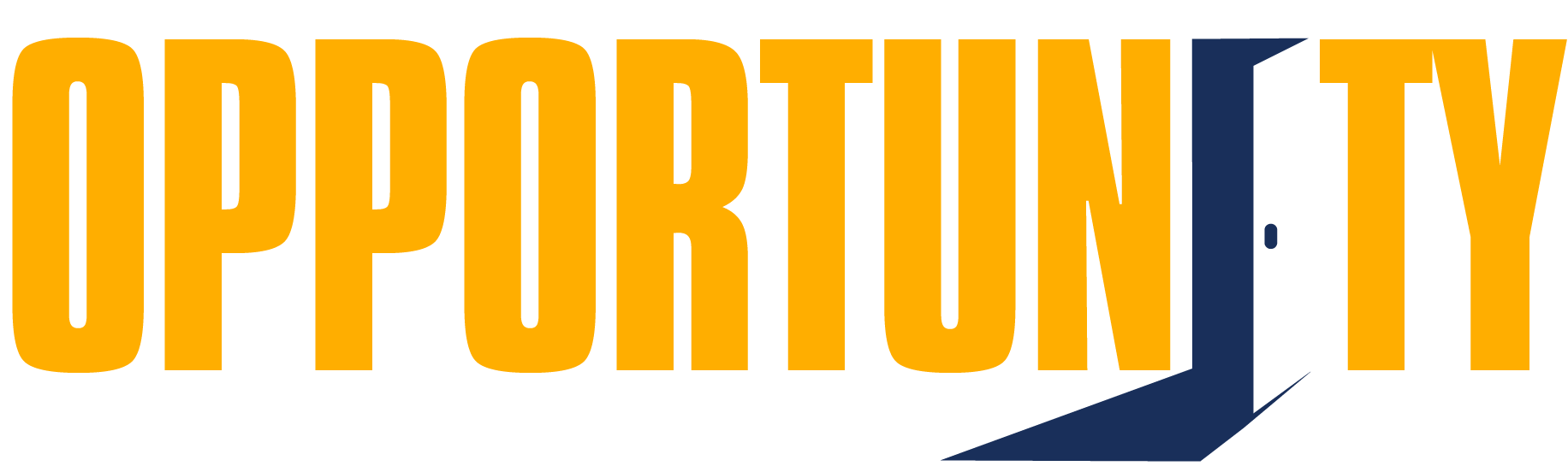 Opportunity logo with open door
